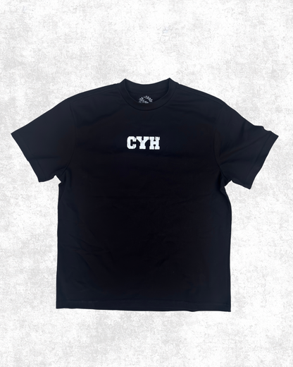 BLACK SKLTN TEE
